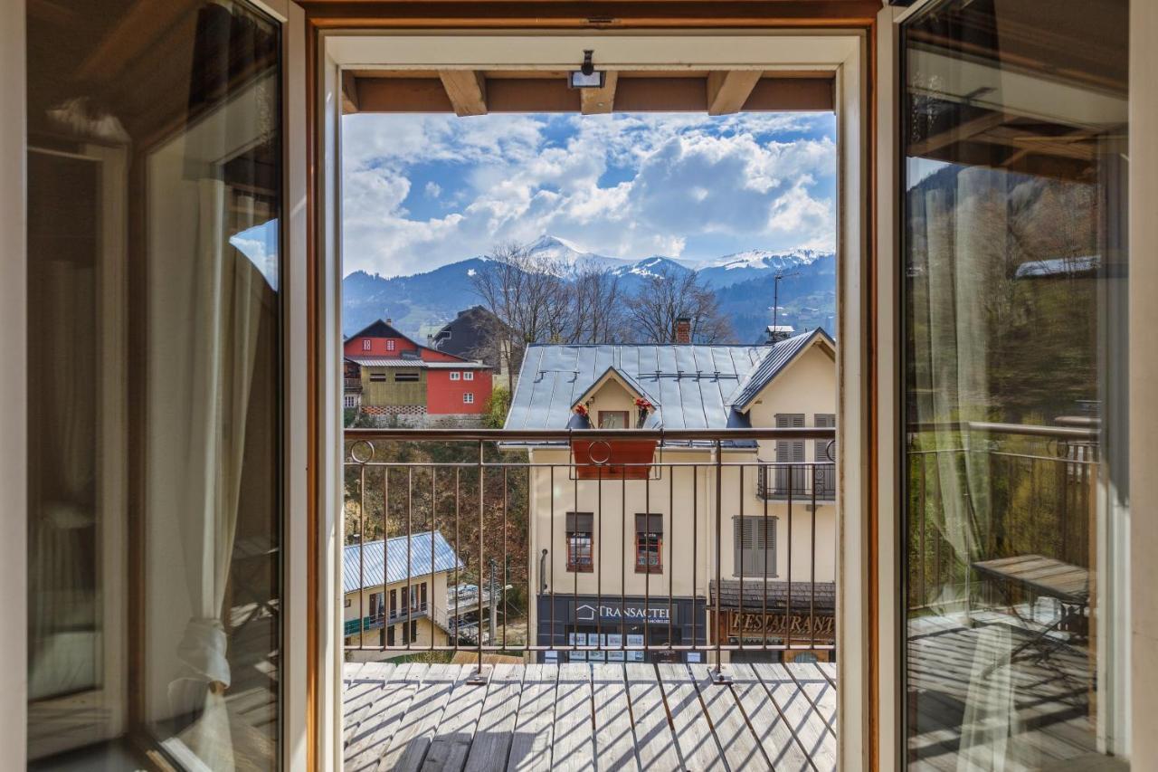 Chateau - Charming Apartment In The City Center With 3 Bedrooms - By Cozee Rentals Saint-Gervais-les-Bains Dış mekan fotoğraf