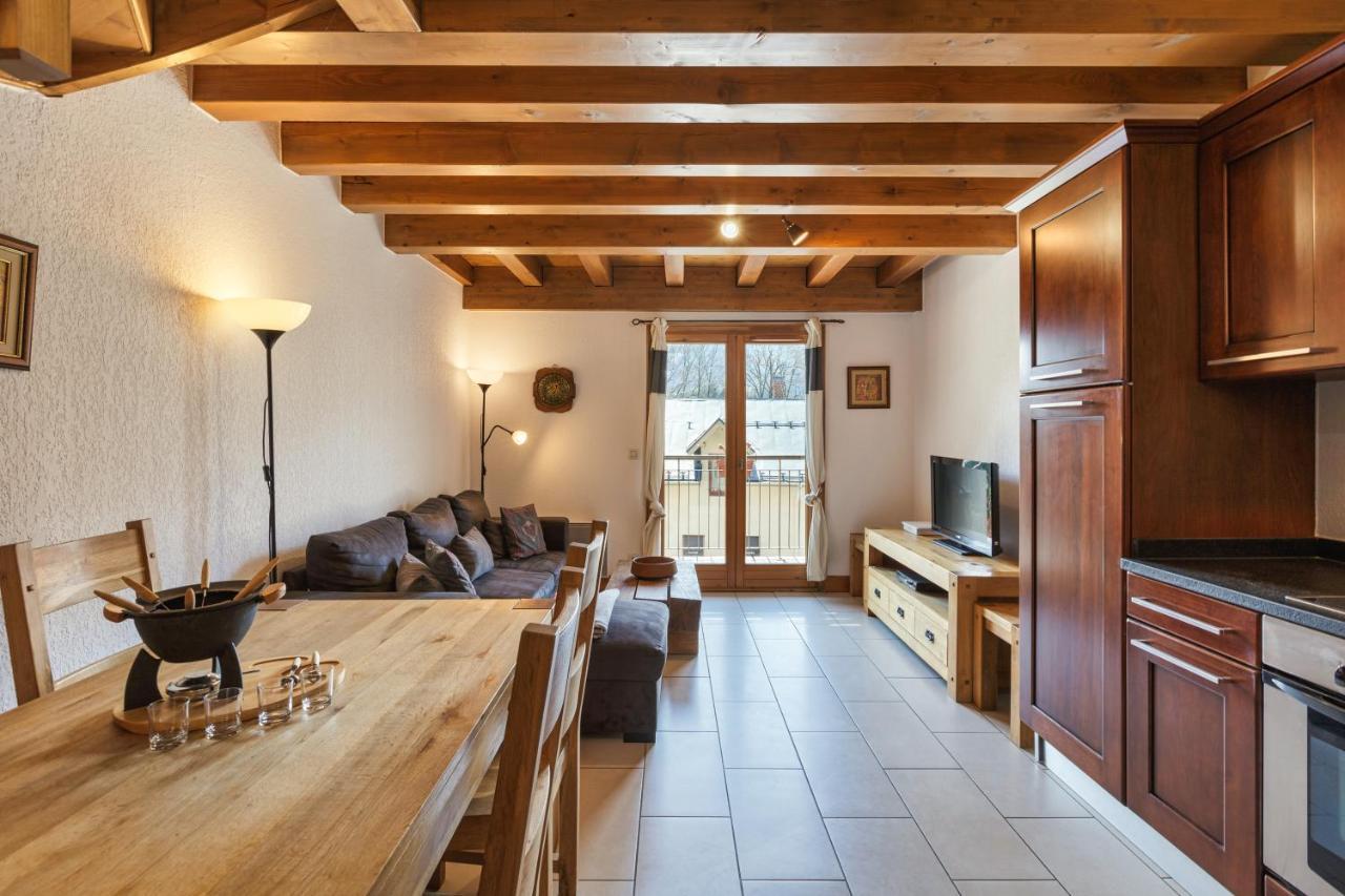 Chateau - Charming Apartment In The City Center With 3 Bedrooms - By Cozee Rentals Saint-Gervais-les-Bains Dış mekan fotoğraf